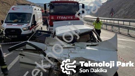 Denizli Honaz Tüneli Çıkışında Feci Kaza: 1 Ölü, 1 Ağır Yaralı