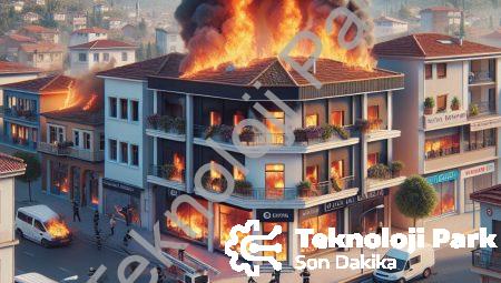 Aydın Efeler’de İş Yeri Yangını: Komşuların Dikkati Faciayı Önledi