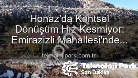 Honaz’da Kentsel Dönüşüm Hız Kesmiyor: Emirazizli Mahallesi’nde Çevre Düzenleme Devam Ediyor