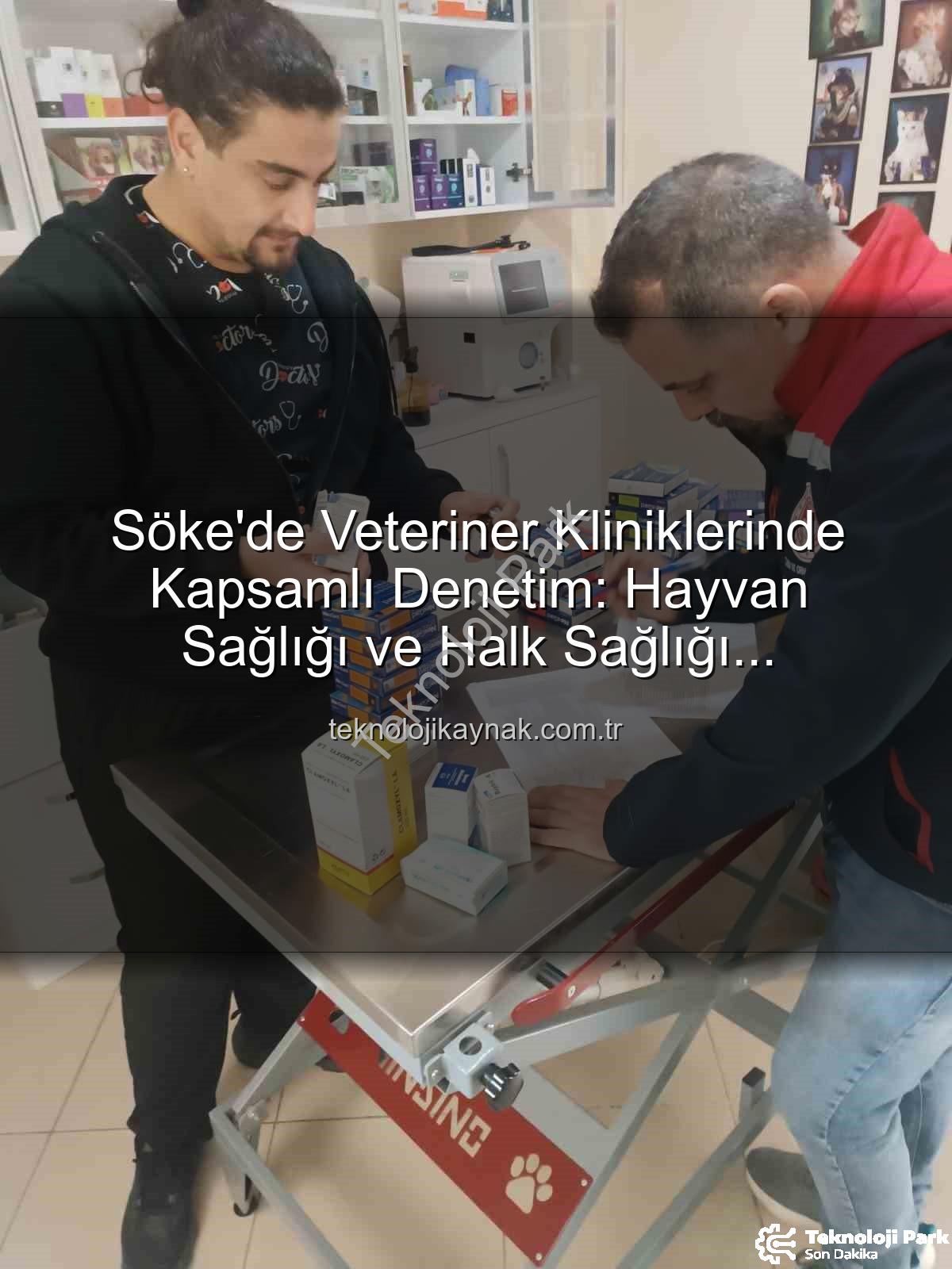 veteriner klinik denetimi - Söke'de Veteriner Kliniklerine Kapsamlı Denetim: Hayvan Sağlığı ve Halk Sağlığı Öncelikli
