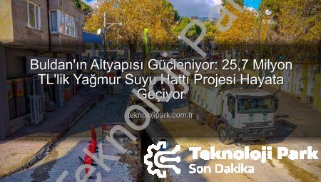 Buldan’ın Altyapısı Güçleniyor: 25,7 Milyon TL’lik Yağmur Suyu Hattı Projesi Hayata Geçiyor