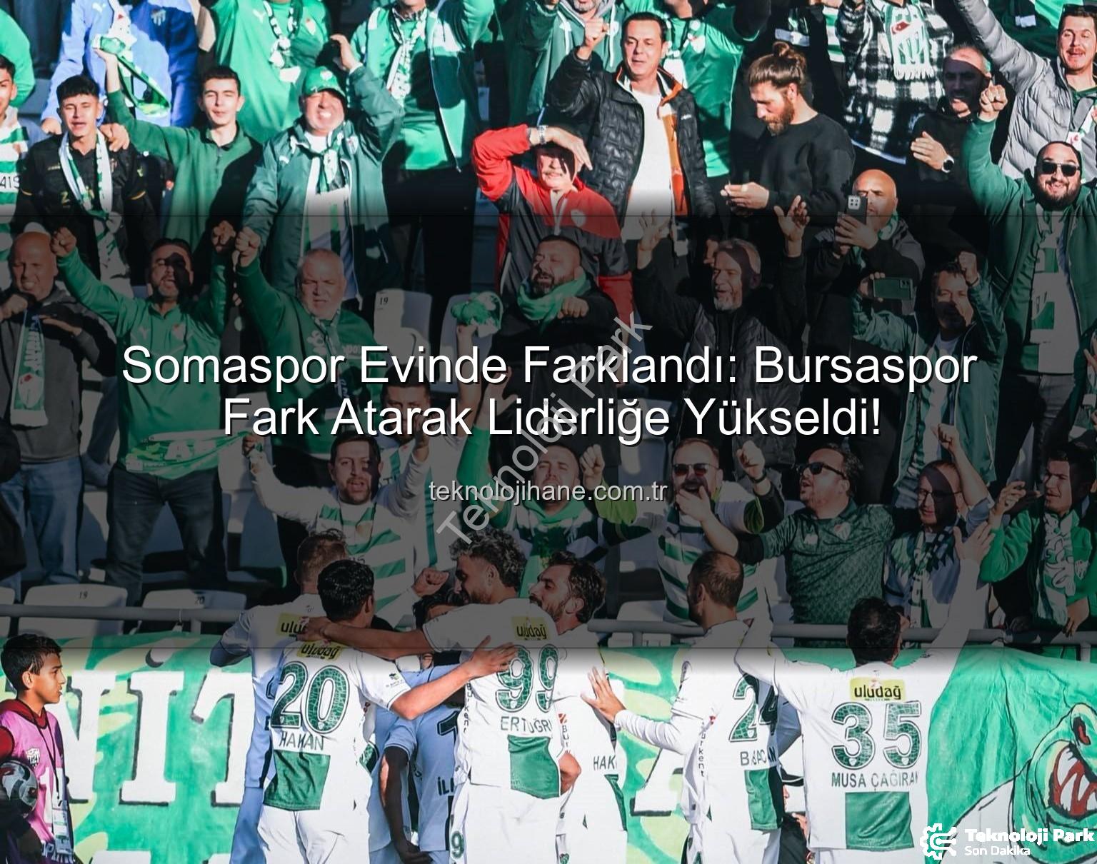 Somaspor Bursaspor - Somaspor Evinde Bursaspor'a Farklı Mağlup Oldu: 0-3
