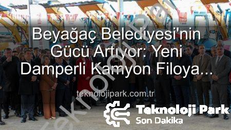 Beyağaç Belediyesi’nin Gücü Artıyor: Yeni Damperli Kamyon Filoya Katıldı!