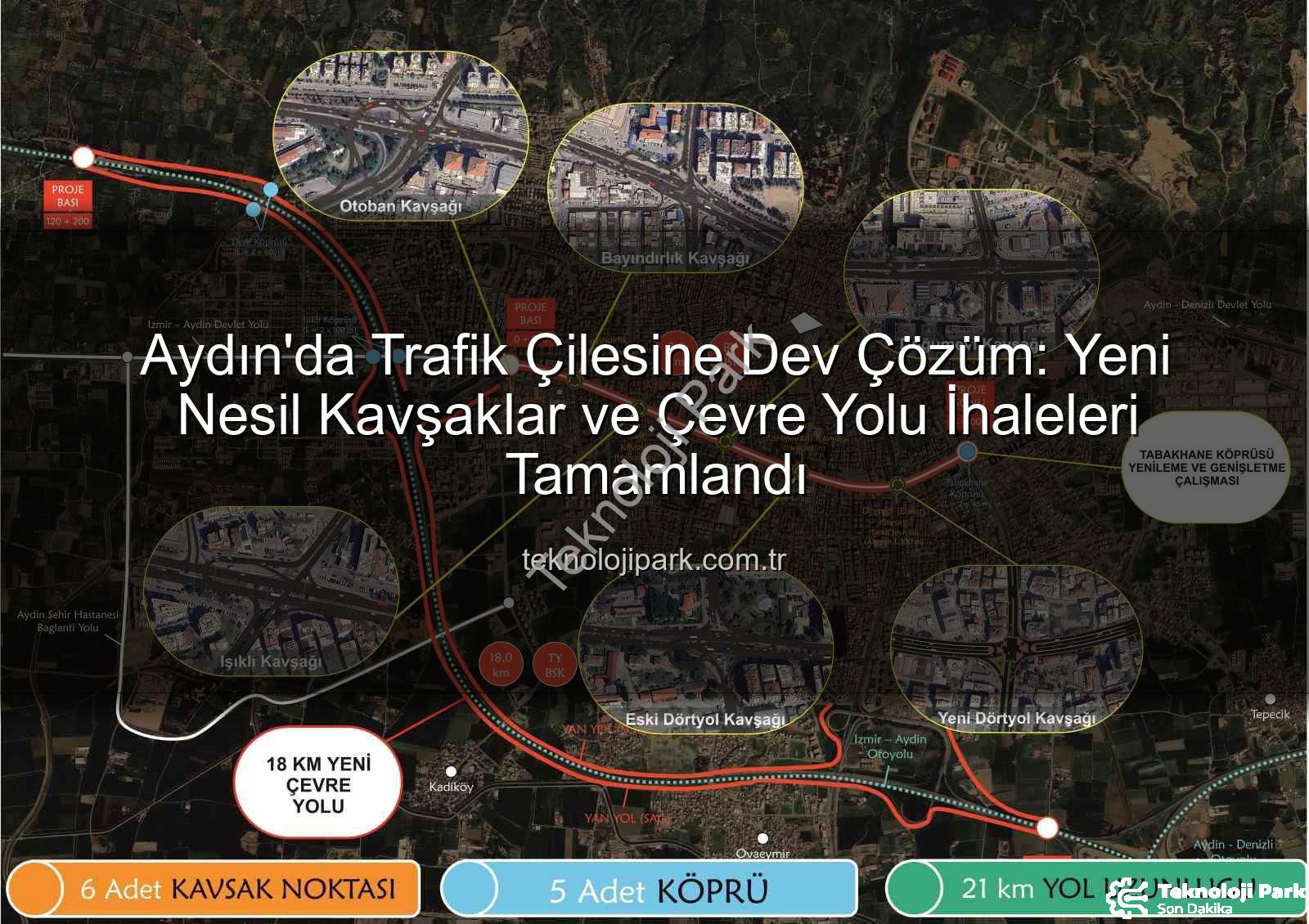 Aydın trafik sorunu - Aydın'da Trafik Çilesine Dev Çözüm: Yeni Nesil Kavşaklar ve Çevre Yolu İhaleleri Tamamlandı